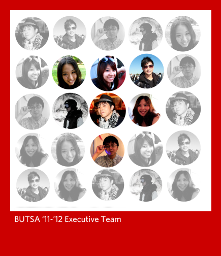 BUTSA'11-'12 executive team